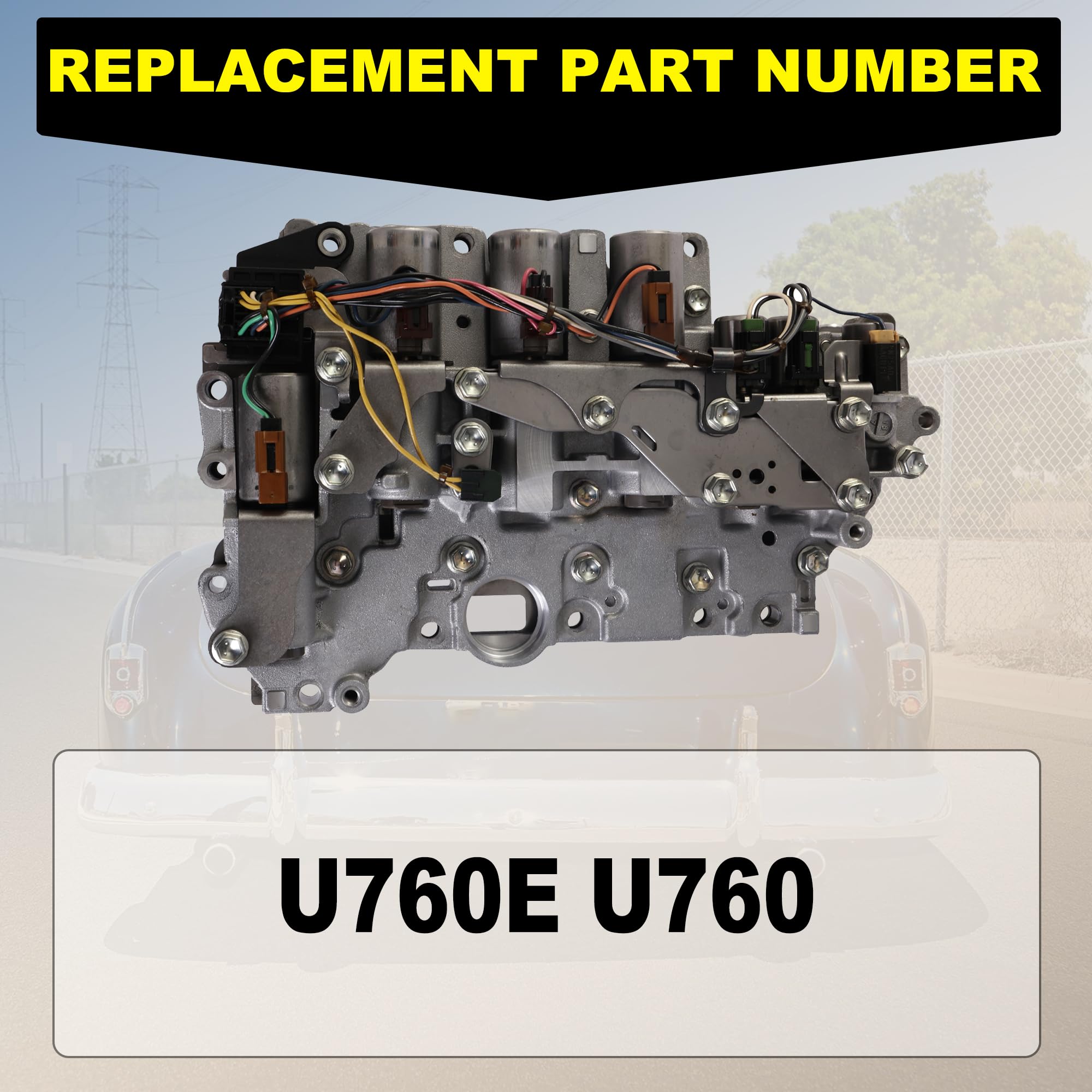 Amazon.com: U760E U760 Transmission Valve Body Compatible with